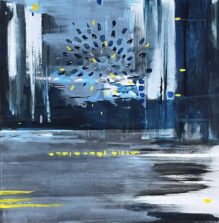 Instants figés, œuvre originale contemporaine d'Artemya, réalisée en Suisse.
