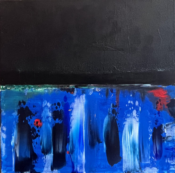 Sous la surface, œuvre originale contemporaine d'Artemya, réalisée en Suisse.