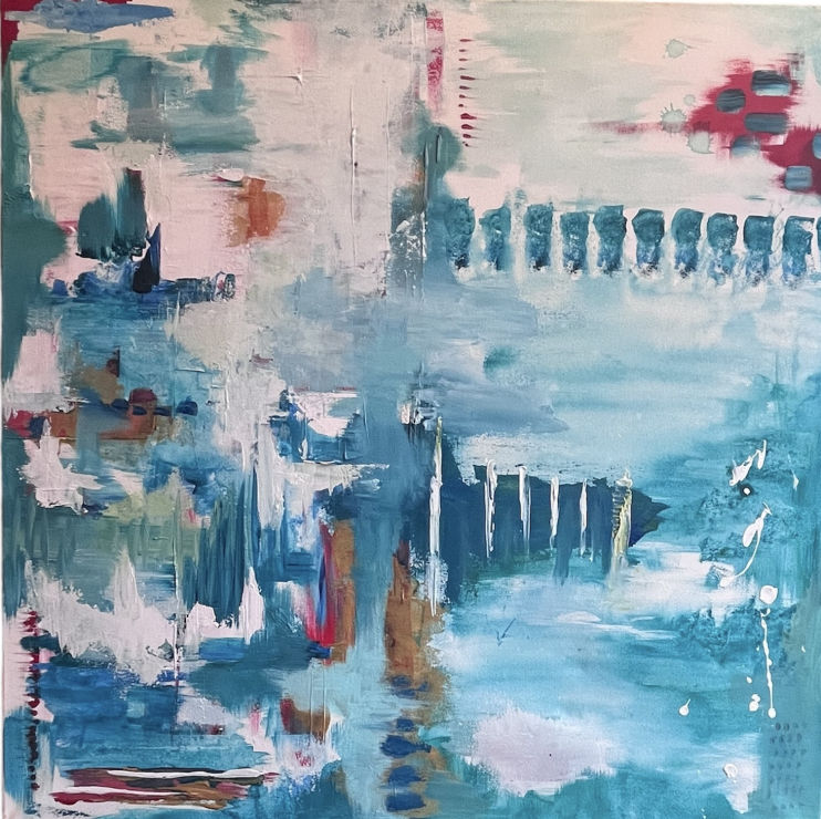 Fragments de lumière, œuvre originale contemporaine d'Artemya, réalisée en Suisse.