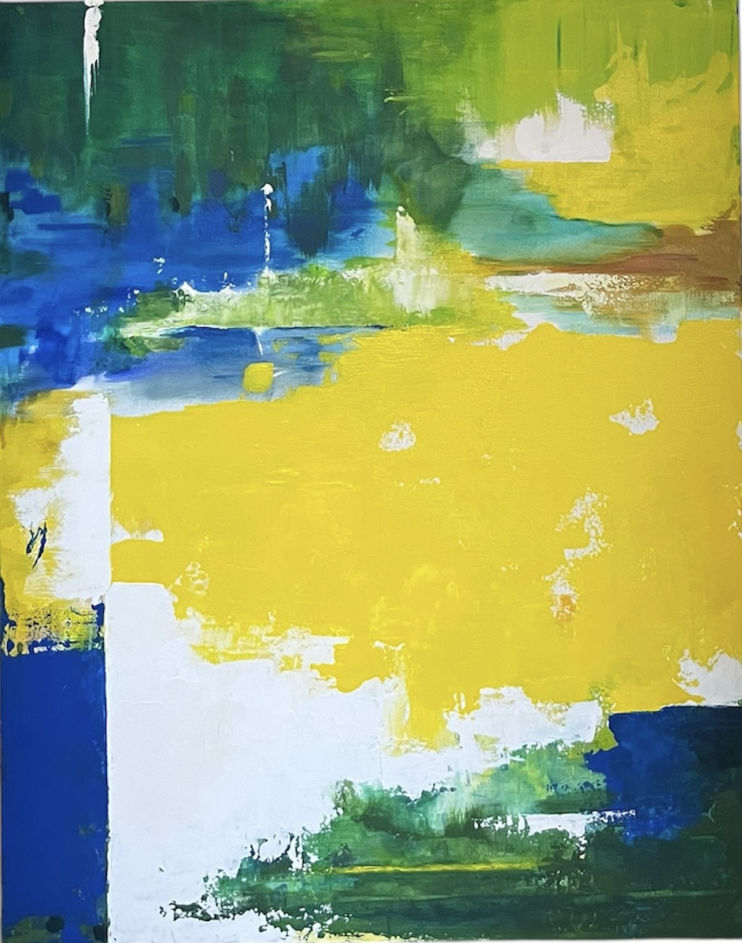 La joie de vivre, œuvre originale contemporaine d'Artemya, réalisée en Suisse.